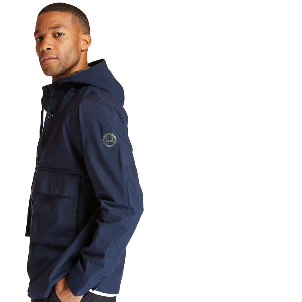 Jaqueta Masculino - Timberland Ecoriginal Impermeavel Worker - JTKLN7962 - Azul Marinho